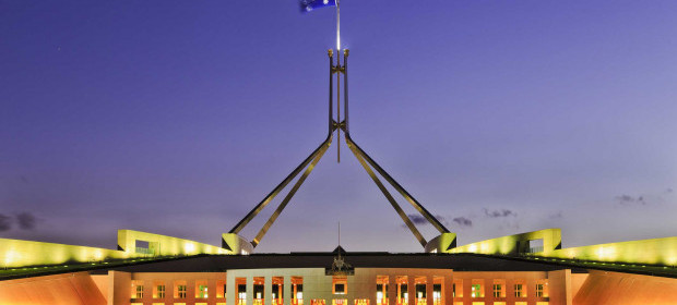 An image of the Australian Parliament House